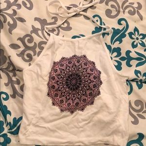 halter top crop top